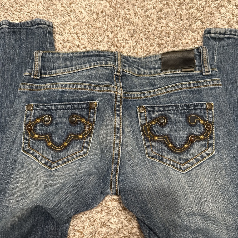 Classic Blue Straight Leg Women's Jeans